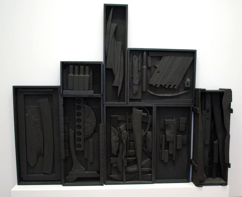 GAM - MALINCONIA_065.JPG - LOUISE NEVELSON - Kiev 1900-New York 1988 - LUNAR LANDSCAPE (1959)